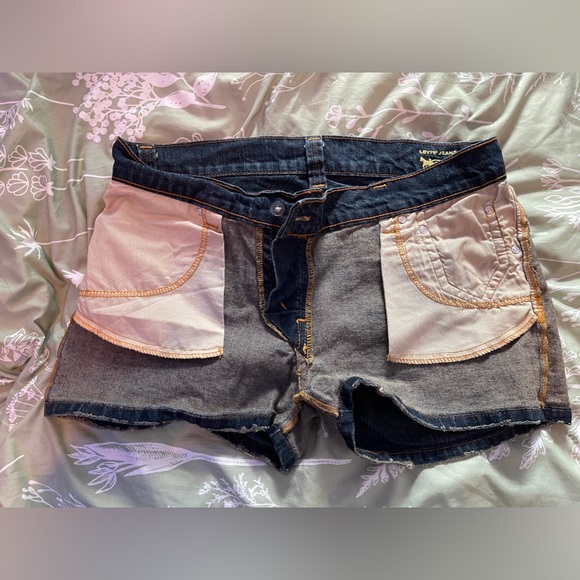 NWOT Levi’s Jeans 504 Slouch Denim Shorts - Picture 3 of 5